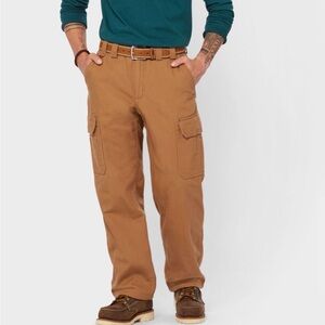 Duluth Trading Co Men's Tan Cargo Pants